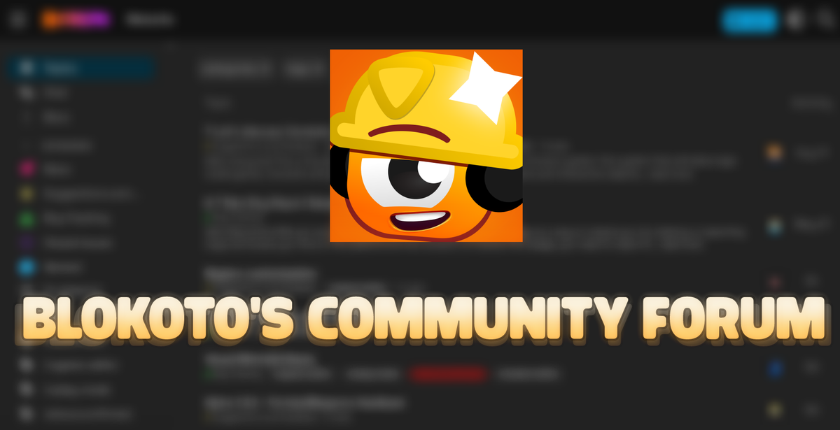 Meet Blokoto's Community Forum!